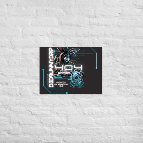 404 "No Directive" Wall Mount Decor