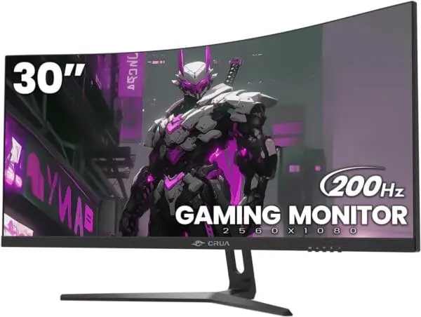 CRUA 30" Curved Gaming Monitor