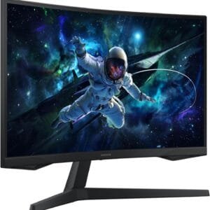 Samsung 32” Odyssey G55C QHD 1000R Curved Gaming Monitor – 165Hz, 1ms, FreeSync Premium & HDR10 Display for FPS & RPG Gaming